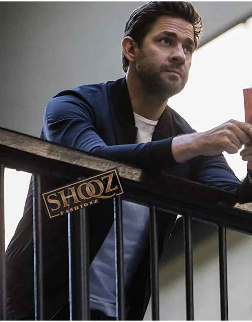 John Krasinski Jack Ryan Cotton Bomber Jacket